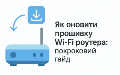 Як оновити прошивку роутера. Інструкція від Flycom