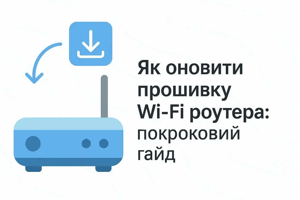 Як оновити прошивку роутера